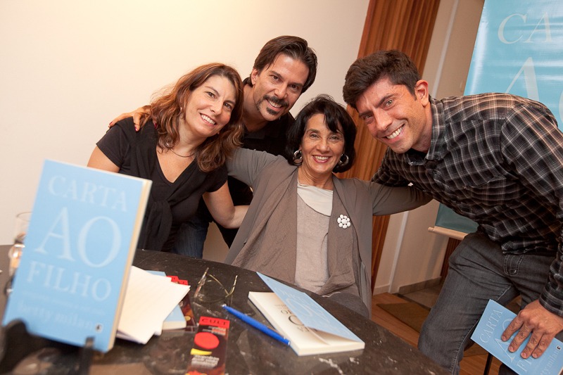 Helena Castello Branco, Bernardo Castello Branco, Betty Milan e Eduardo Castello Branco