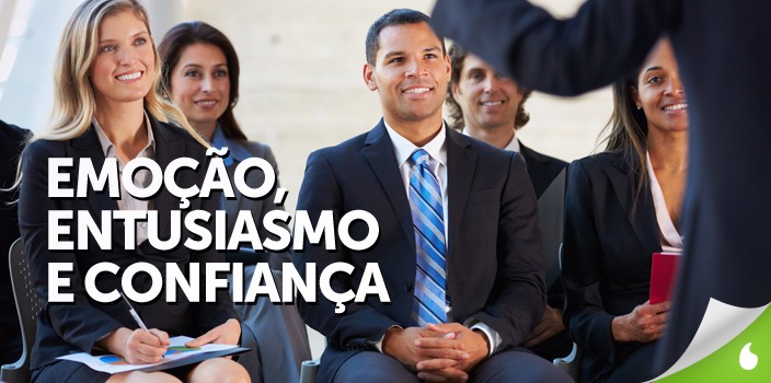 Empatia em uma apresentação de empresa